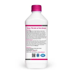 uniwax pink car foam shampoo - 1kg, pink