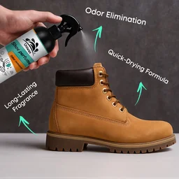 Uniwax Shoe Perfume / Odor remover instant shoe fresh spray perfect for gym shoes, sneakers, and boots - 200ml