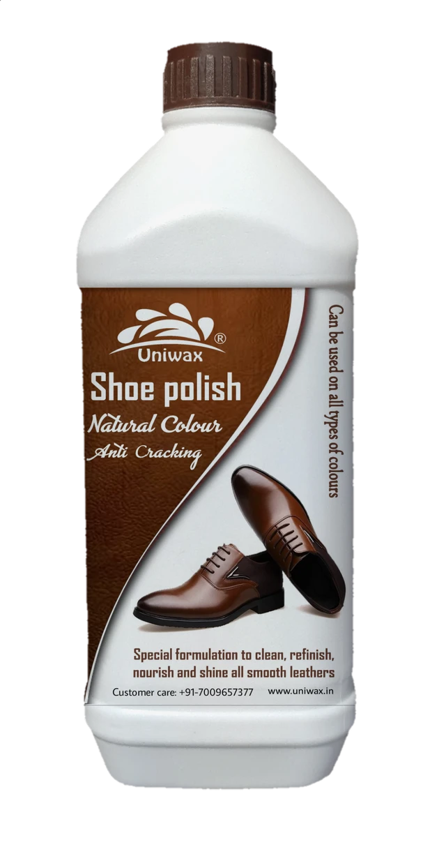 Uniwax Premium Shoe Care Combo – Cleaner + Polish (1 kg each) - 1-1 kg each