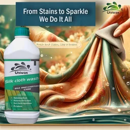 Uniwax Silk Cloth Cleaner / Chiffon Wash / Ladies Suit Shampoo - 1 kg