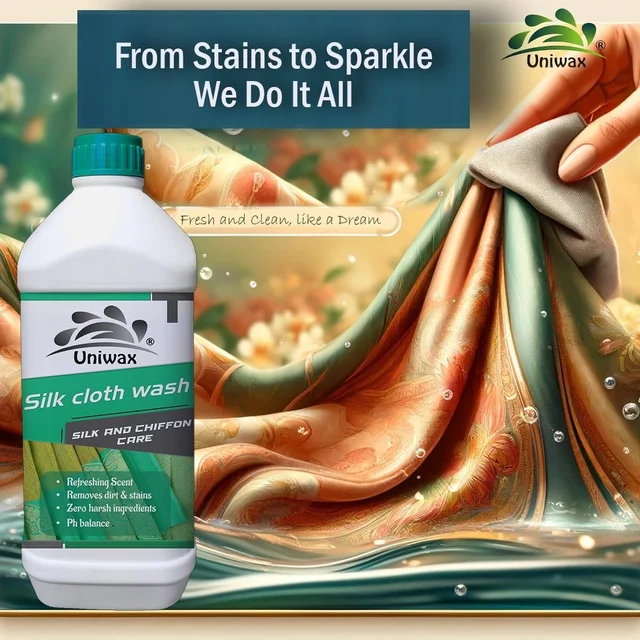 Uniwax Silk Cloth Cleaner / Chiffon Wash / Ladies Suit Shampoo - 5kg