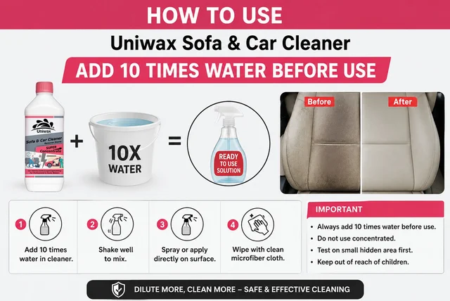 car and sofa dry cleaning chemical concentrate car interior cleaner, sofa cleaner upholstery cleaner - 1kg