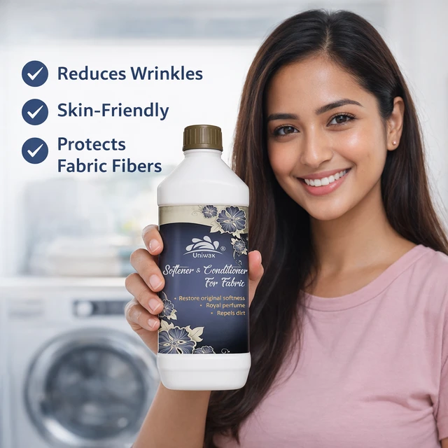 Uniwax Fabric Conditioner & Softener | Keeps Clothes Soft & Fragrant | Machine & Hand Wash Safe - 20