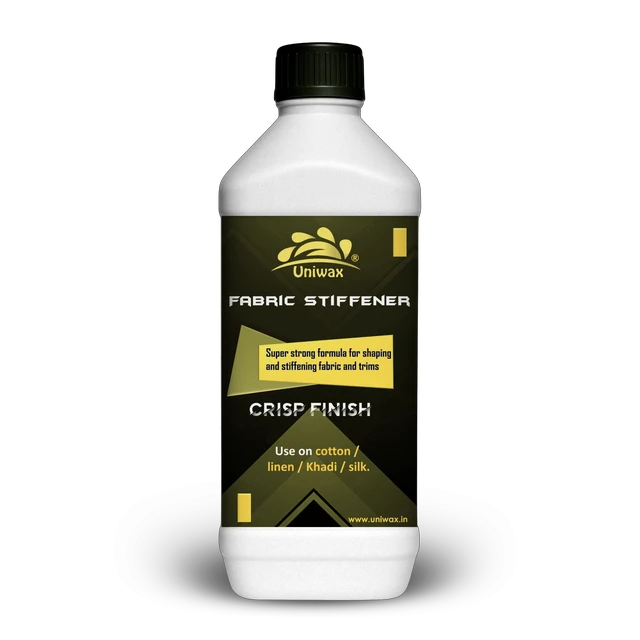 uniwax fabric stiffener, liquid starch / fabric hardener - 1kg
