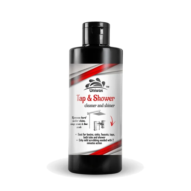 Tap & Shower Cleaner – Deep Cleaning Formula for Removes Limescale Stubborn Stains & Water Deposits - 200ML