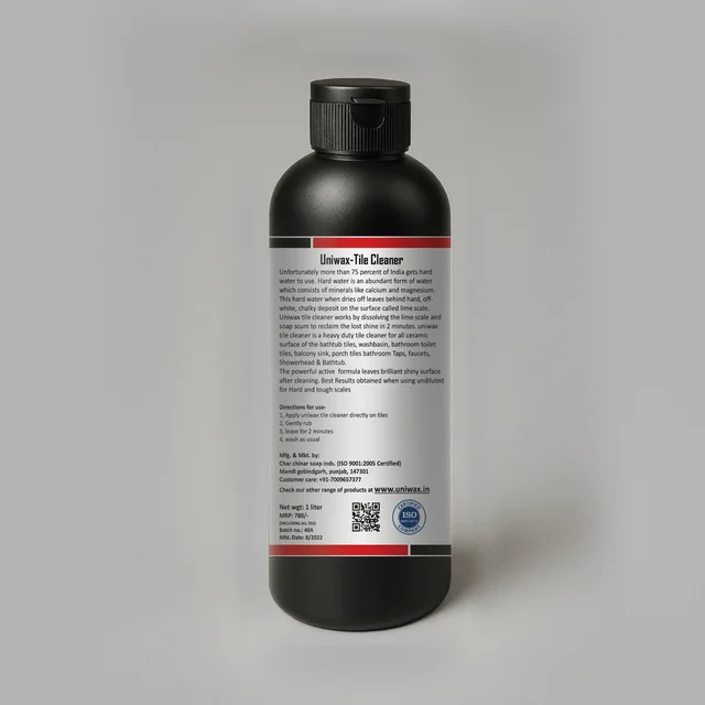 Uniwax Tile/ Tap/ Ceramic Hard Stain Remover and Shiner - 200ml
