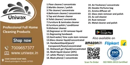 UNIWAX Aluminium Cleaner and Brightener | Remove Oxidation, Dust, Cement and Heavy Dust Particles | Clean & Restore - 5kg