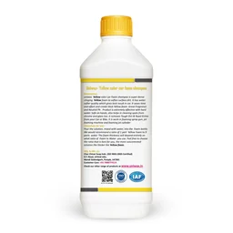 uniwax yellow car colour foam shampoo - 1kg, yellow