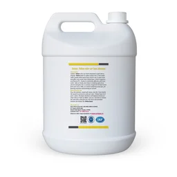 uniwax yellow car colour foam shampoo - 5kg, yellow