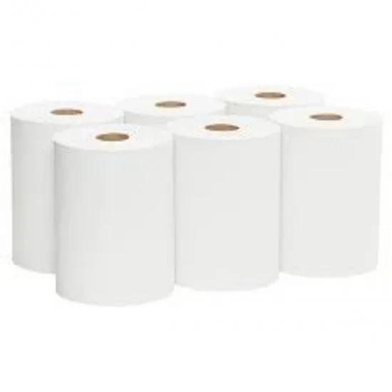 HRT Paper Towel || Fast drying || Highly absorbent ||150 Meters per roll - pack of 2 Universal size Compatible with all dispensers | Core Diameter 40 mmm