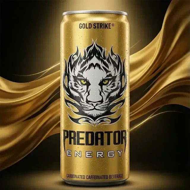 Predator Energy Drink Can | Instant Energy Boost (Panthor)