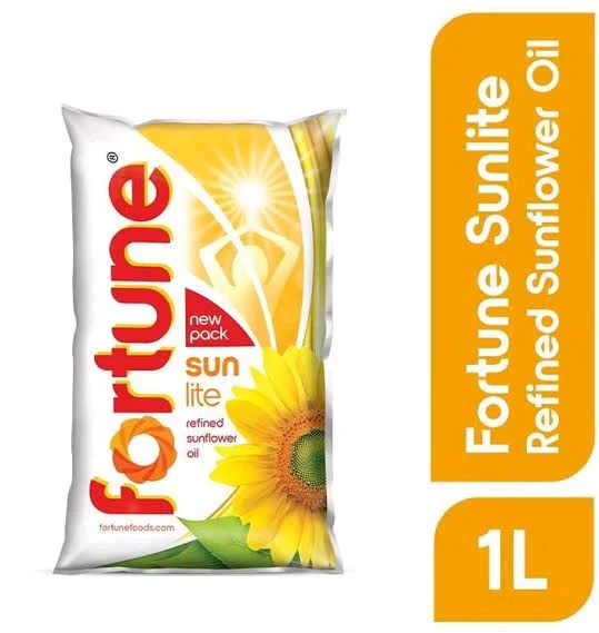 FORTUNE SUNFLOWER OIL 1LTR