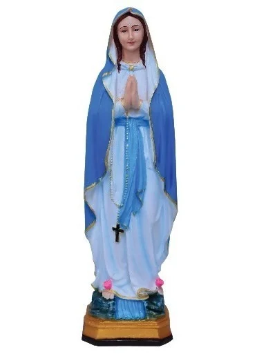 ST MARY POLY RESIN STATUE ITEM CODE- BB1003C - 7 UINCH X 23 INCH, MULTICOLOUR