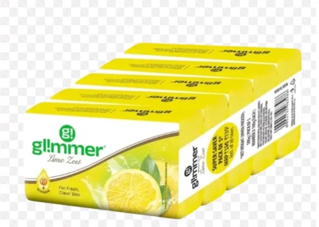 Glimmer Reliance Lime Soap Set 5*100gm