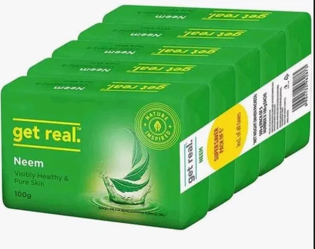 Get Real  Reliance Neem Soap Set 5*100gm