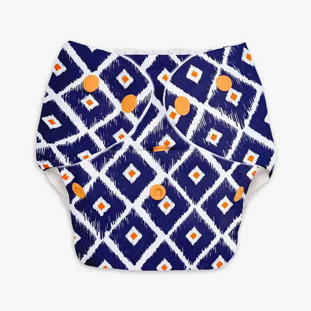 Leak-Proof Reusable Premium Cloth Diaper - Diamond (Incl. Ultra-soft 5 layer insert)