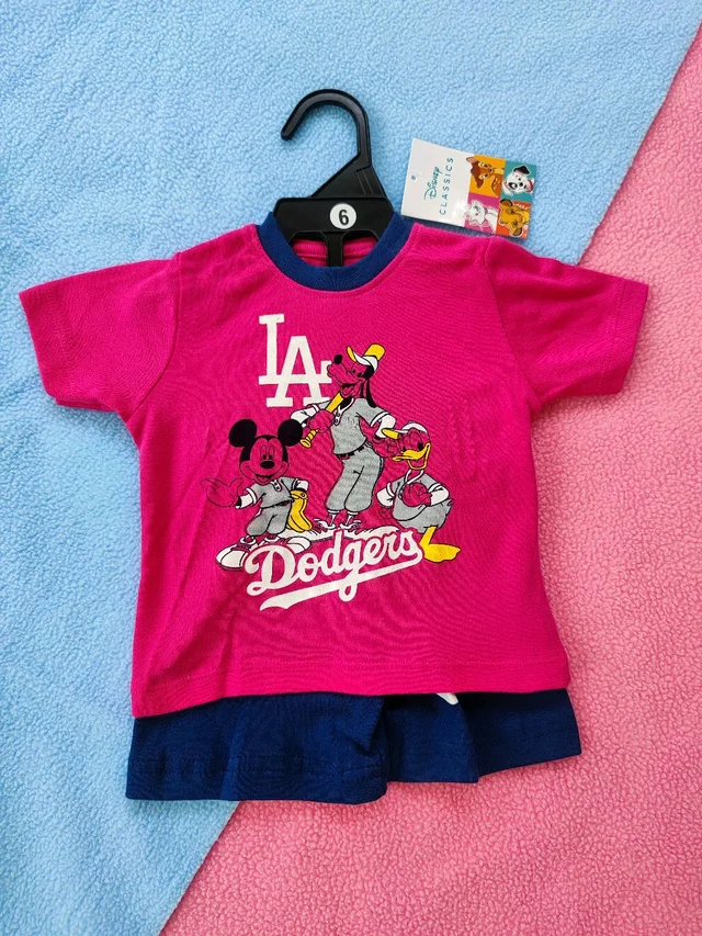 Premium Boy's Cotton Half Sleeves T-Shirt and Shorts Set - Dark Pink