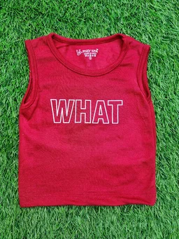 Sleeveless Kids Cotton High Quality Vests - Pack of 3 (Multicolor) - 1 Year
