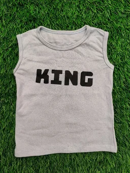 Sleeveless Kids Cotton High Quality Vests - Pack of 3 (Multicolor) - 1 Year