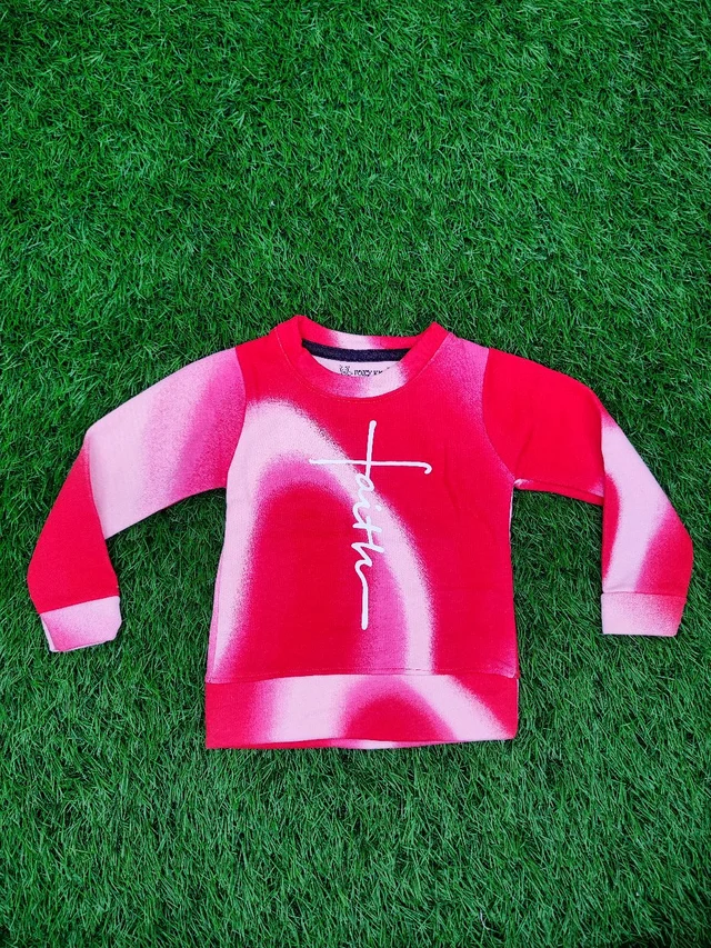 Premium Rainbow Full Sleeve Tshirt - Red