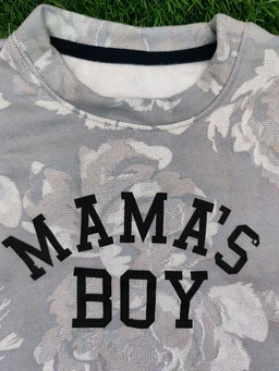 Premium Rainbow Full Sleeve Tshirt - Grey - 3 Year