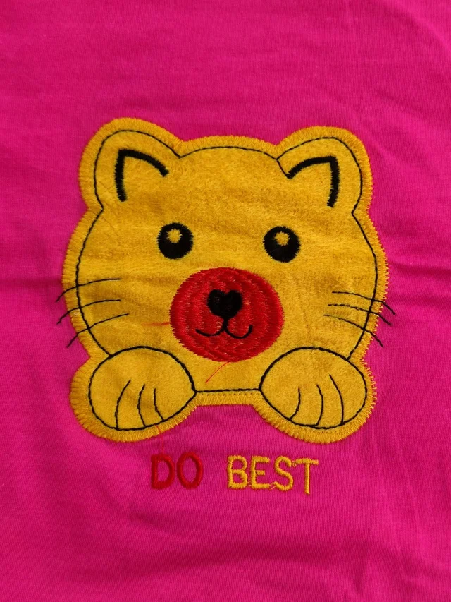 Marvel Hosiery Cotton Teddy Bear Design Tshirt for Boys & Girls - Baby Pink - 3Y