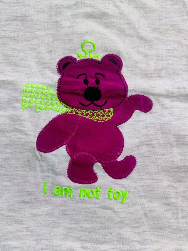 Marvel Hosiery Cotton Teddy Bear Design Tshirt for Boys & Girls - White - 2Y