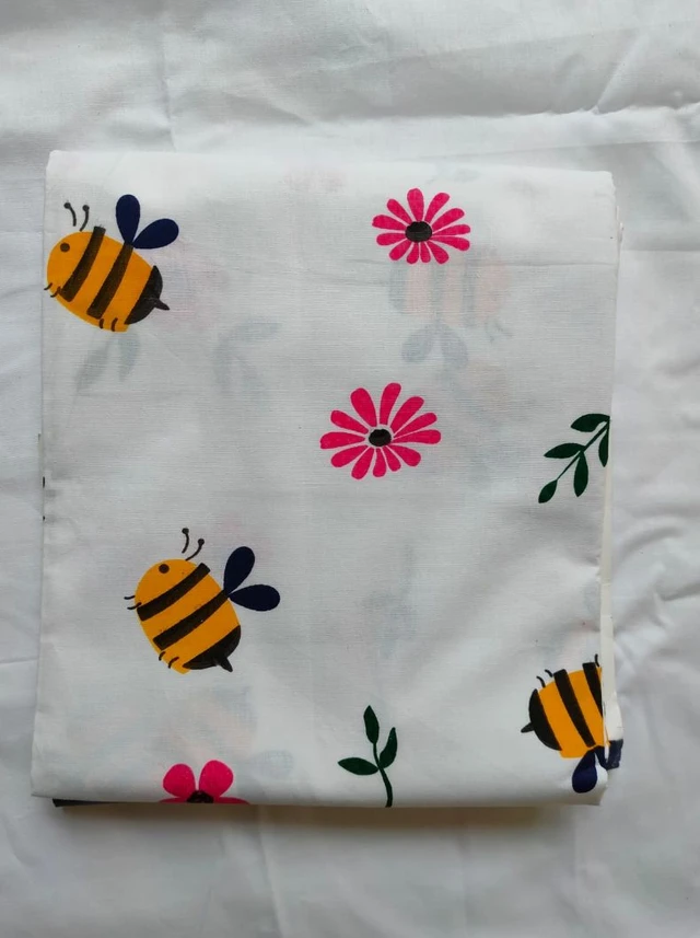 Organic Printed Premium Soft Cotton Thottils/Swing Cradle 3.5 Mtrs – Bee