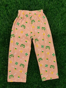Disney Half Sleeve Pyjama set (Co-ord set) for Boys & Girls - Light Orange Lollypop - 1 Year
