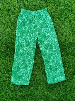 Disney Half Sleeve Pyjama set (Co-ord set) for Boys & Girls - Parrot Green Floral - 2 Year