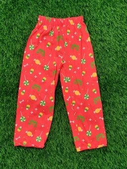 Disney Half Sleeve Pyjama set (Co-ord set) for Boys & Girls - Orange Lollypop - 6 Year