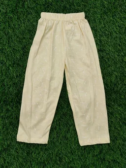 Disney Half Sleeve Pyjama set (Co-ord set) for Boys & Girls - Lined Light Yellow - 4 Year