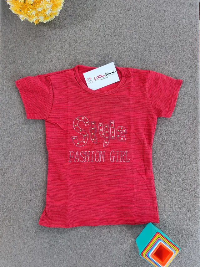 Style - Baby Girl Embllished Tshirt