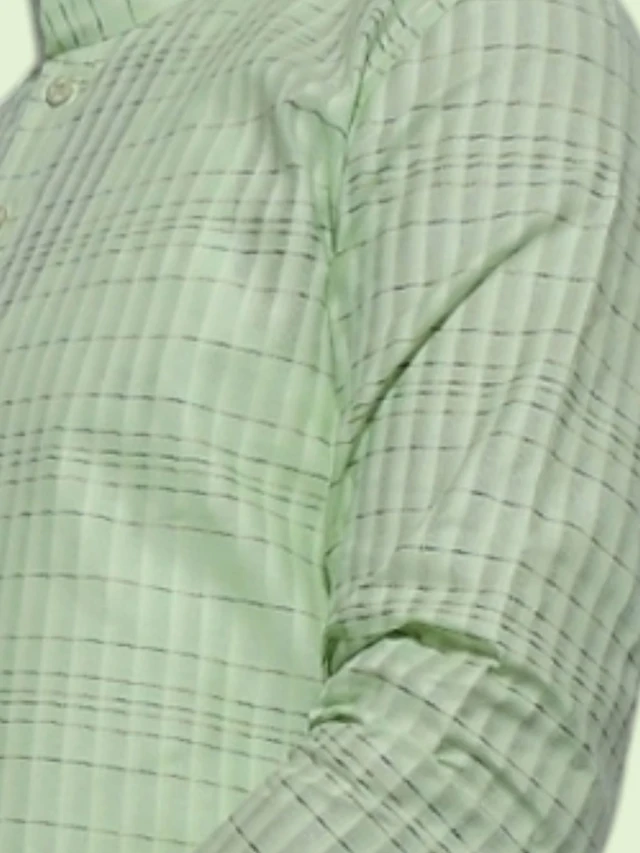 Shandaar Wears Fabric Cotton Schist Green Self SW-40 - Schist Green, 0.25 Meter