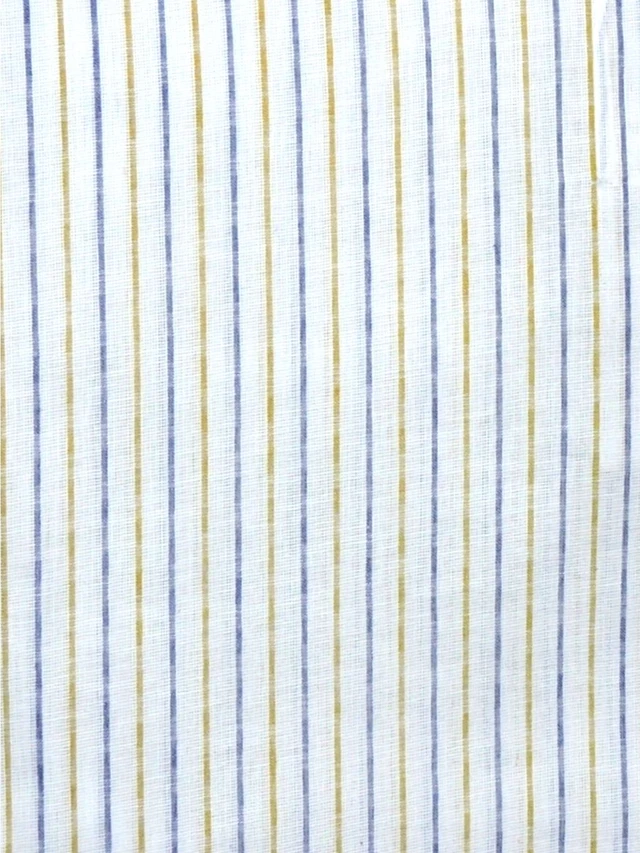 Shandaar Wears Men's Kurta White Khadi Self SW-34 - 36