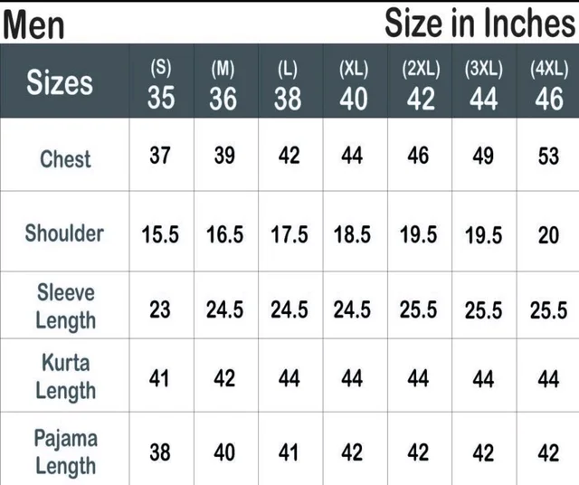 Shandaar Wears Men's Kurta Grey Khadi Self 37 - 42