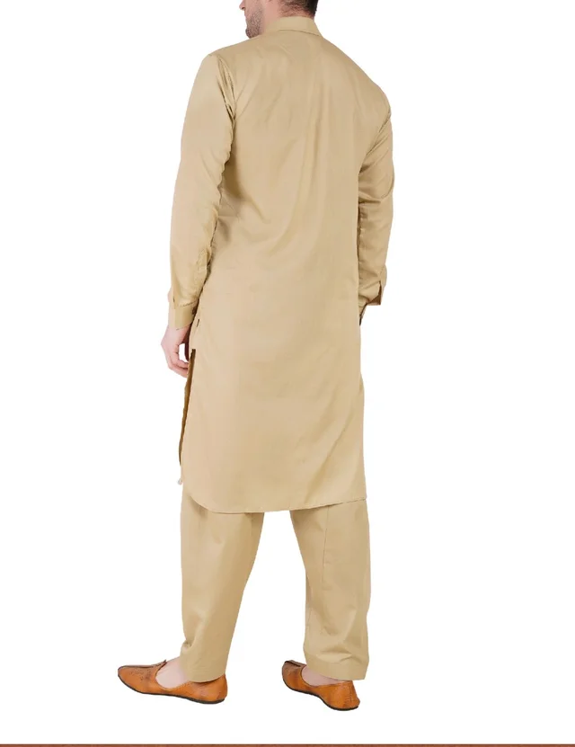 Shandaar Wears Men's Kurta White Embroidery SW-45 - 38