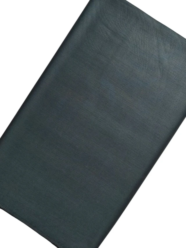 Shandaar Wears Fabric Cotton Grey Self Maching SW-01 - Pajama Fabric, 0.25 Meter