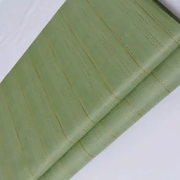 Shandaar Wears Fabric Cotton Ghiya Green Self SW-67 - 0.25 Meter