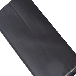 Shandaar Wears Fabric Cotton Black Self Maching SW-71 - Kurta Fabrics, 0.25 Meter
