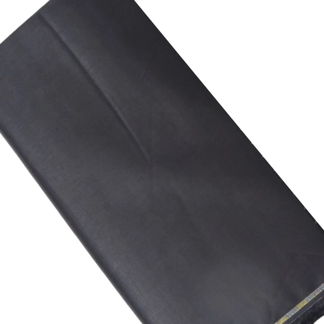 Shandaar Wears Fabric Cotton Black Self Maching SW-71 - Kurta Fabrics, 0.25 Meter