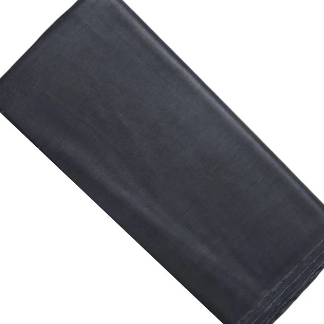 Shandaar Wears Fabric Cotton Black Self Maching SW-78 - Pajama Fabric, 0.25 Meter