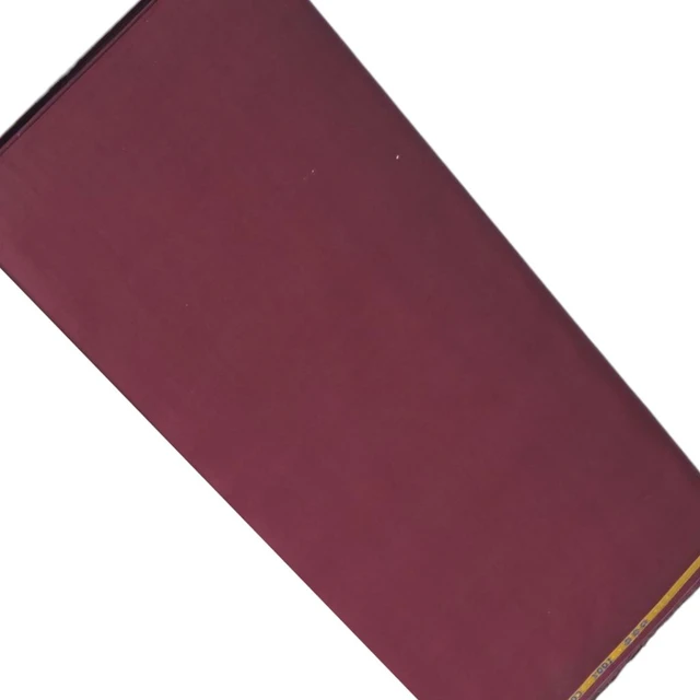 Shandaar Wears Fabric Cotton Maroon Self Maching SW-80 - Pajama Fabric, 1 Meter