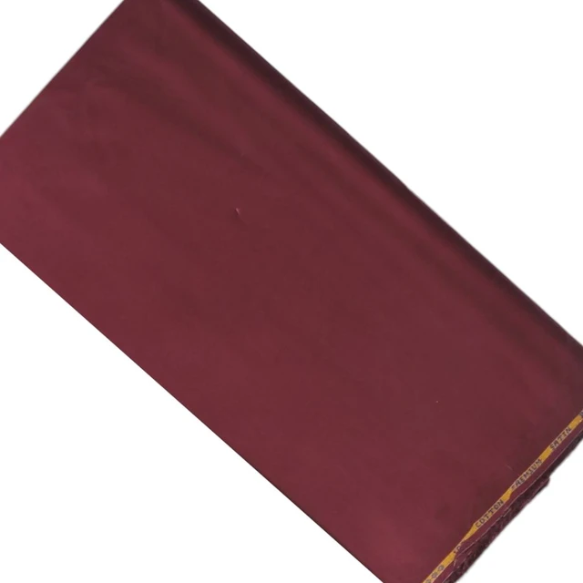 Shandaar Wears Fabric Cotton Maroon Self Maching SW-87 - Pajama Fabric, 1 Meter