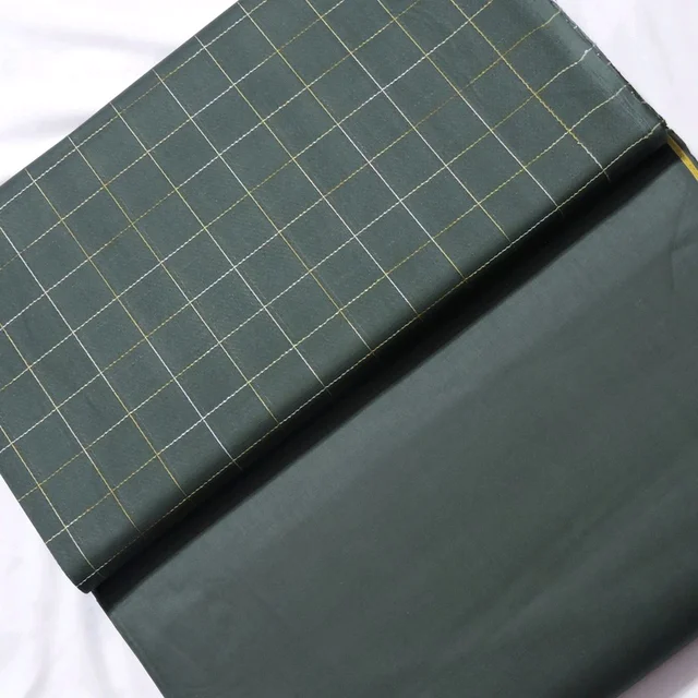 Shandaar Wears Fabric Cotton Kai Green Self Maching SW-89 - Kurta Fabrics, 0.25 Meter