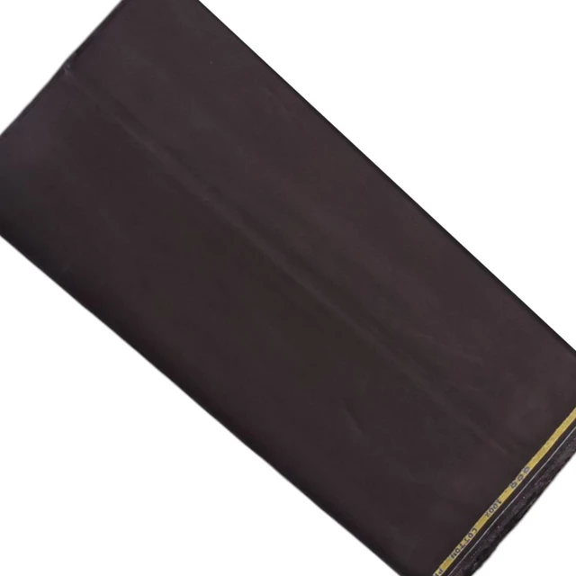 Shandaar Wears Fabric Cotton Coffee Self Maching SW-91 - Pajama Fabric, 1 Meter