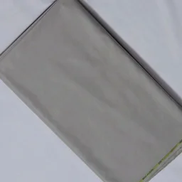 Shandaar Wears Fabric Cotton Blend Light Grey Plain Giza SW-98 - 0.25 Meter