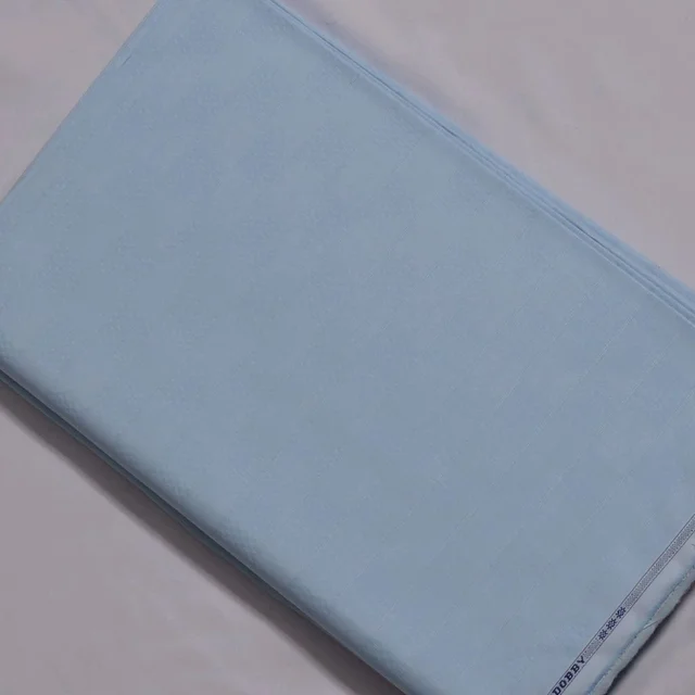 Shandaar Wears Fabric Cotton Sky Blue Self SW-109 - 0.25 Meter