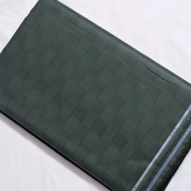 Shandaar Wears Fabric Cotton Kai Green Self SW-111 - 0.25 Meter