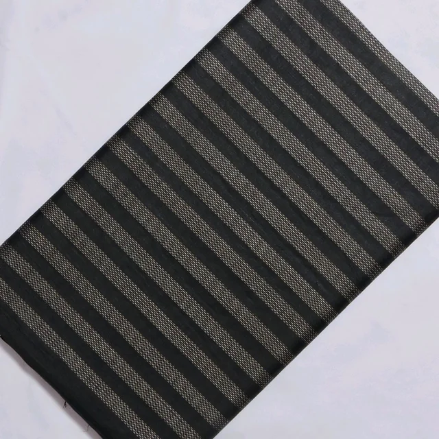 Shandaar Wears Fabric Cotton Black Self SW-124 - 0.25 Meter